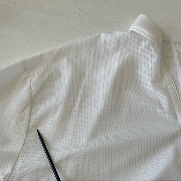 Nike Dry Bliss Jacket White Butter Zip Up Lightweight Training Unlined Sz M NWT - Picture 6 of 10